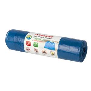 Пакет д/мусора 120л  ЛАЙМА синие повыш. пр...